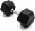 CAP Barbell Coated Hex Dumbbell Weight – Single | 10-120 lbs | Multiple Options