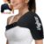 Shoulder Ice Pack Wrap for Rotator Cuff and Arm,Reusable Compression Cold Brace for Pain Relief & Muscle Relaxation,Tendonitis,Swelling,Discomfort After Surgery,Hot &Cold Therapy Ice Pack for Shoulder (Large-Black)