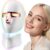 Red Light Therapy Mask for Face,Cordless LED Face Mask Light Therapy,USB C Rechargeable,Infrared Lights Masks