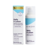 Kindra Daily V Vaginal Moisturizer Lotion – OBGYN Recommended for Dryness & Itch, with Hyaluronic Acid, Prevents Infection & Odor – Estrogen-Free Cream, pH-Balanced Feminine Care – 60 Applications