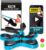 Stretching Strap with Loops – Non Elastic Stretch Band for Physical Therapy, Yoga Strap for Stretching Equipment, Stretch Bands for Exercise and Flexibility – Fascia, Hamstring & Leg Stretcher Belt