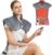 Electric Heating Pad for Neck Back Shoulder Pain Relief, 25″x37″ Large Full Body Weighted Heated Pad for Menstrual Cramps – 5 Heat Levels/Snug Fit, Birthday Gifts for Women Men Mom Dad Elders