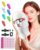 Red Light Therapy for Face-LED Light Therapy Mask Skin Care Mask,Cordless LED Face Mask face & Neck Red & Infrared Lights Masks Wavelength,USB C Rechargeable for Home Use Working Travel Yoga (silver)