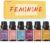 AmaKane Feminine Fragrance Oils, Women Essential Oils, Fragrance Oil for Candle Soap Making, Diffuser Oils Scents 6x10ml, BlackBerry& Bay, Midnight Orchid, Floral Grace, Miss Coco and More