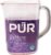 PUR 7-Cup Water Pitcher, 1 Genuine Filter, Cleaner, Great-tasting Water, Dishwasher Safe, Powerful, Faster Filtration, LockFit Cap Design – Blush