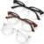 racico Blue Light Glasses for Men & Women – Mixed Material + Metal Frames with UV Protection Coating