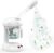 Facial Steamer – TASALON Ozone Face Steamer for Facial Deep Cleaning, Portable Facial Steamer with Removable Water Tank, Nano Ionic Face Steamer for Home Salon Spa or Personal Care