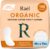 Rael Panty Liners for Women, Organic Cotton Cover – Daily Pantiliners, Light Absorbency, Unscented, Chlorine Free (Micro Thin, 140 Count)