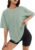 ATHMILE Womens Oversized T Shirts Casual Tee Workout Tops Gym Clothes Summer Loose Fit Short Sleeve Graphics Basic Y2K 2026