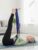 10 Loops Stretching Strap Yoga Strap for Home Workout, Exercise, Pilates and Gymnastics, Non-Elastic Stretch Bands for Women & Men