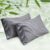 Bedsure Pillow Cases Queen, Cooling Pillow Cases, Rayon Derived from Bamboo Dark Grey Pillowcases Queen Size Set of 2, PureWoven & Soft Bedding Pillow Cover with Envelope Closure,Gifts, 20×30 Inches