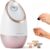 Vanity Planet Aira Ionic Facial Steamer (Rose Gold) – Pore Cleaner that Detoxifies, Cleanses and Moisturizes – Adjustable Nozzle, Water Tank with 3 Essential Oil Baskets