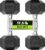 HANDBODE Hex Dumbbell Set, 2.5-65 lb Rubber Encased Exercise & Fitness Dumbbells, Weights Dumbbells Set of 2, Hand Weight for Strength Training