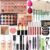 All in One Makeup Kit for Women Full Kit, Professional Travel Makeup Kit for Women & Teens, Foundation Eyeshadow Lipstick Brow Pencil Eyeliner Contour Powder, Complete Make Up Gift Set for Beginners