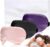 Eye Mask for Sleeping,3 Pack Silk Sleep Masks for Women Men-Blindfold for Travel on Airplane,100% Pure Silk Eye Mask for Sleep with Adjustable Strip（Black-Pink-Purple）