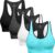 Racerback Sports Bras for Women with Pads – High Impact Athletic Tank Tops for Yoga and Workout Brassieres Bra
