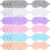Hercicy 30 Pieces Plush Sleep Eye Mask Bulk Soft Blindfold Comfortable Fluffy Eye Cover for Women Protection Travel Nap Gift Birthday Sleeping Party Favor