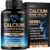 Calcium 1200 mg with Vitamin D3 – Calcium Citrate Supplements for Women & Men – Bone Health, Strength & Density – High Absorption & Slow Release – Lab Tested – 180 Tablets, 60 Days Supply