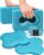 Deep-Zen® Yoga Blocks Wrist Support; Yoga Blocks 2 Pack with Knee Pads and Strap to Put Less Weight on Wrists; Durable, Versatile Yoga Brick Exercise Block Set, Blocks Yoga