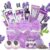 17Pcs Spa Gifts Spa Kit – Perfect Lavender Lilac Spa Gift Baskets for Women