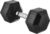 Amazon Basics Rubber Hex Dumbbell Hand Weight