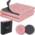 Readaeer Foldable Yoga Mat for Travel Folding Yoga Mat 6mm Thick with Carrying Bag, Non-Slip TPE Exercise Pilates Mat for 72″ L x 24″ W x 0.24 Inch