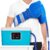 PhysioNatural Cold Therapy System with Large Shoulder Pad — for Post-Surgery Care, Rotator Cuff Tears, Swelling, Sprains, Inflammation, and Other Injuries — Wearable, Adjustable, Ergonomic — Cryotherapy Freeze Kit