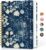 Taja Lined Spiral Notebook Journal for Work, 300 Pages Thick B5 (7.1″x10″) College Ruled Journal for Women & Writing, Hardcover Notebook for Note Taking, Perfect for Office Home School, Rustic Bloom