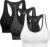 Racerback Sports Bras for Women with Pads – High Impact Athletic Tank Tops for Yoga and Workout Brassieres Bra