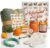 Get Well Soon Gift Baskets for Women – Self Care Spa, Care Package with Blanket, Relaxing Collection, Cozy Kit, Birthday Present for Women, Thinking of You, Best Friend Box, Bath Essentials, 9pcs Set