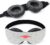 Manta Slim Sleep Mask – Ultra-Light Blackout Eye Mask with Adjustable Eye Cups, Above-the-Ear Elastic Strap, Minimalist Low-Profile Design for Better Rest